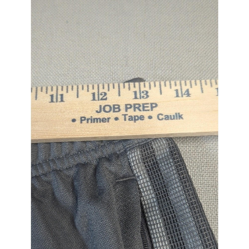 adidas Gray Joggers Adult Size S White Stripes Ankle Zip Athletic Pants - Picture 14 of 16